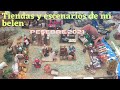 TIENDAS Y ESCENARIOS DE MI BELEN/PESEBRE COLOMBIANO #partesdelbelen#pesebrecolombiano#ideasparabelen