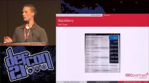 Defcon 21 BYOD PEAP Show