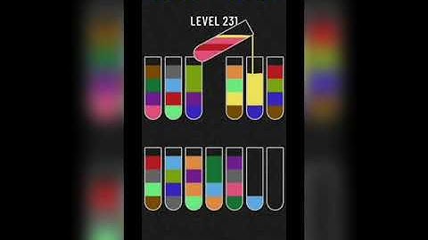 Water sort puzzle level 231