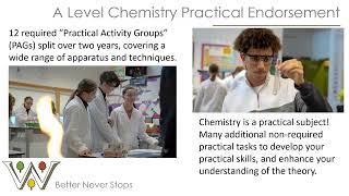KS5 Options Evening Presentation Chemistry