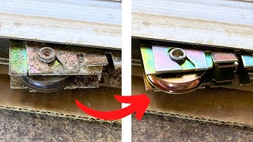 How to Replace the ROLLERS on a Sliding Glass Patio Door