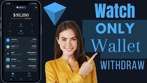How To Withdraw Money From Tonkeeper Watch Only Wallet | Withdraw From Watch Only Wallet In Tonkeepe