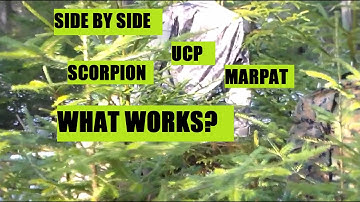 Side by Side Comparision Marpat acu ucp, and scorpion multicam PART TWO of 3