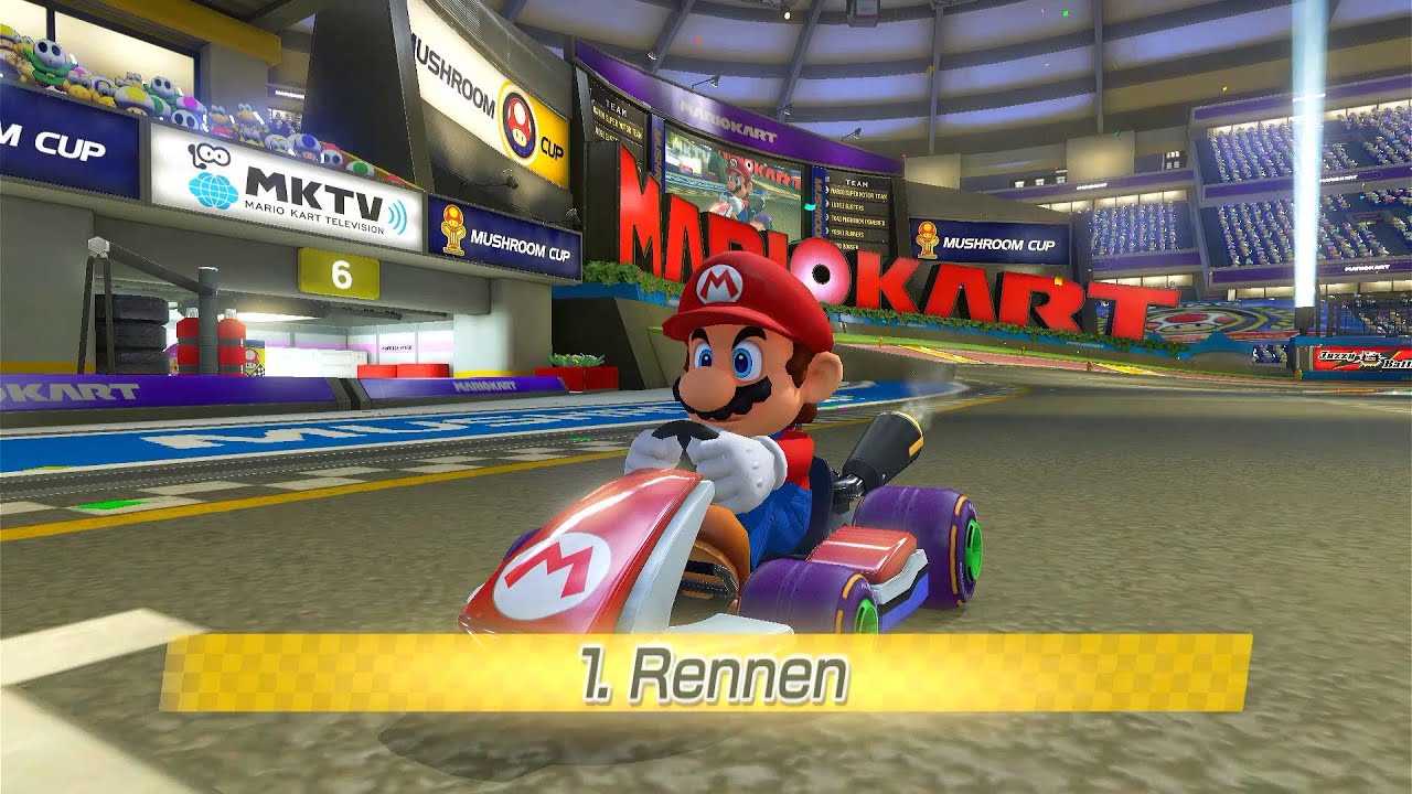 mario kart 8 deluxe -  Pilz Cup 150ccm - Mario action and fun 💫