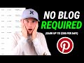 Easiest Way to Make Money On Pinterest (Without a Blog!)