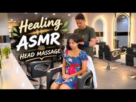 Healing Hands ✨ ASMR Head Massage for Deep Relaxation By Rizwan Barber #IndianBarber#sensoryoverload