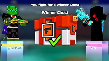 STEALING Gems from tryhards in 1 v 1 duels! (Pixel Gun 3D)