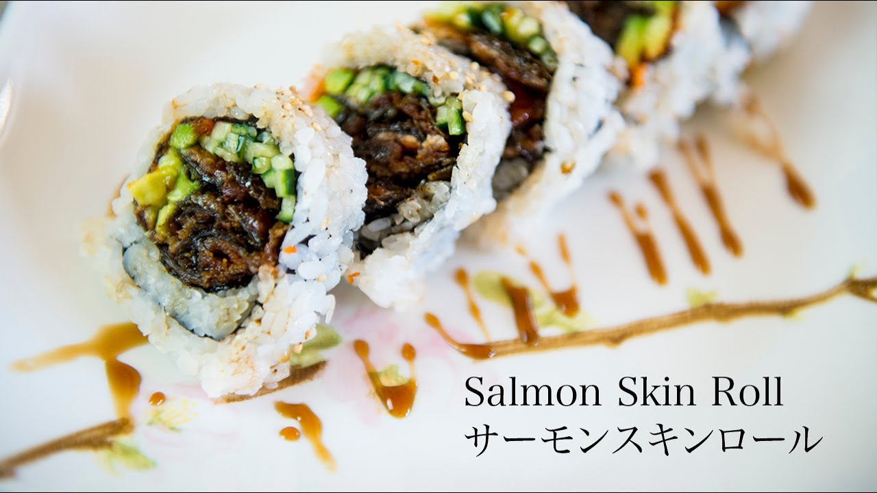 Salmon Skin Roll Recipe
