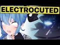 Suisei gets electrocuted hoshimachi suisei hololive eng subs