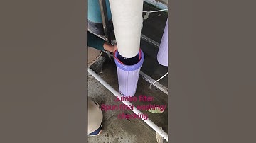 how to change jumbo filter ,spun filter, trending #shorts# viral#feeds#videos