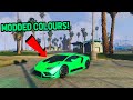 GTA 5 BEST MODDED CREW COLORS- Online