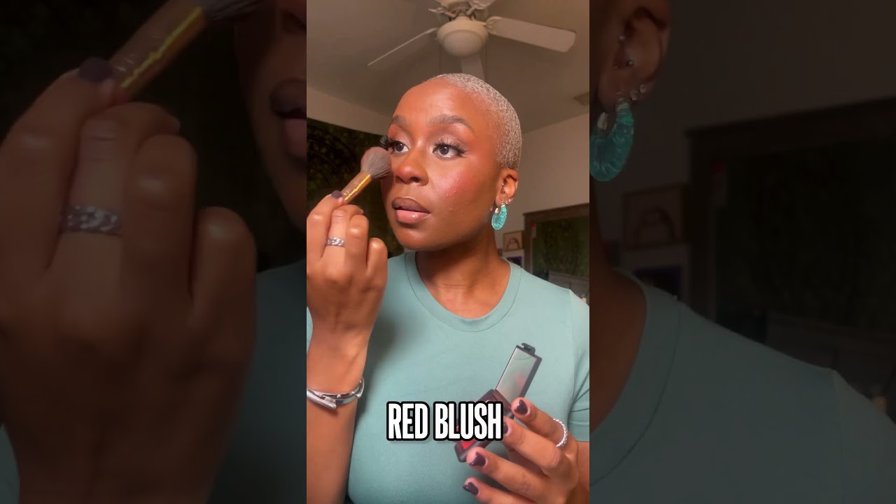 Red blush is beautiful on deep skin! This one is Exhibit A by Nars! ❤️ 