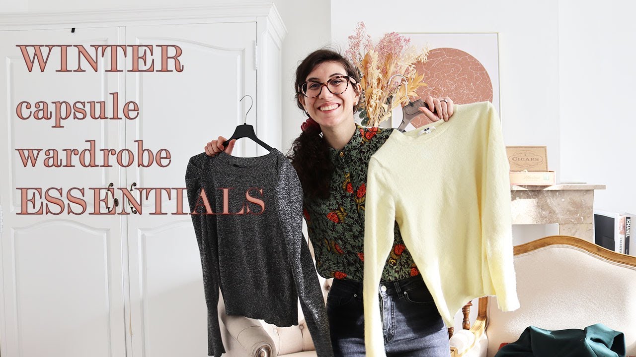 my winter capsule wardrobe essentials | winter wardrobe must haves 2022 |