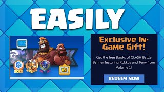 How To Get The Free Secret Banner In Clash Royale
