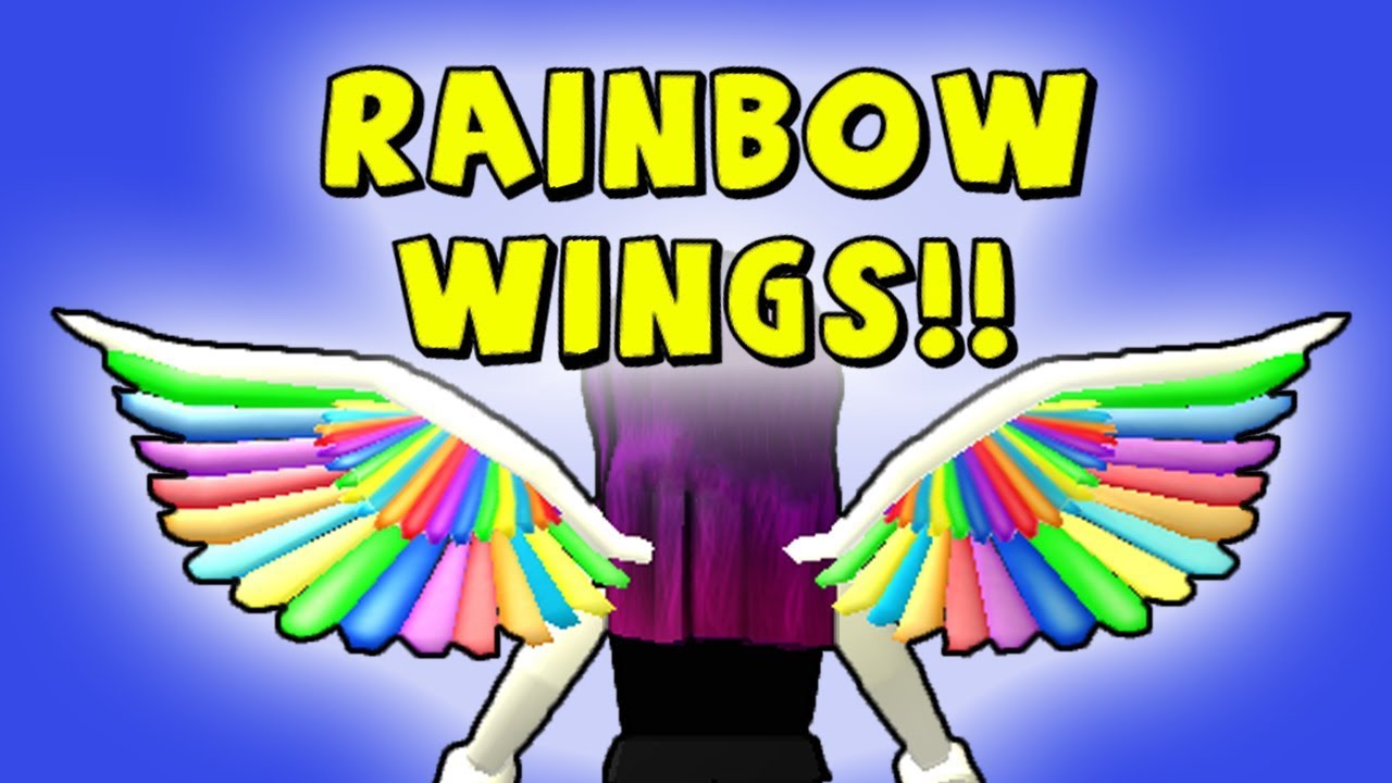 How To Get Rainbow Wings Event Ended Roblox Imagination Event Youtube - how to get the rainbow wings in roblox