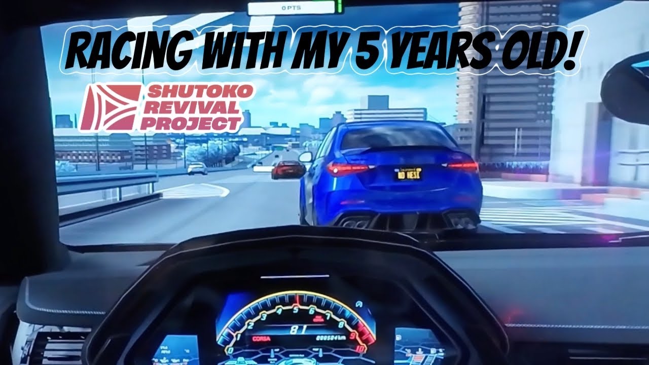 Гонки Шутоку с моим 5-летним сыном | Lamborghini против Mercedes | Без Хеси