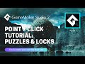Point and Click Game Make Studio 2 Tutorial: Puzzles and Locks