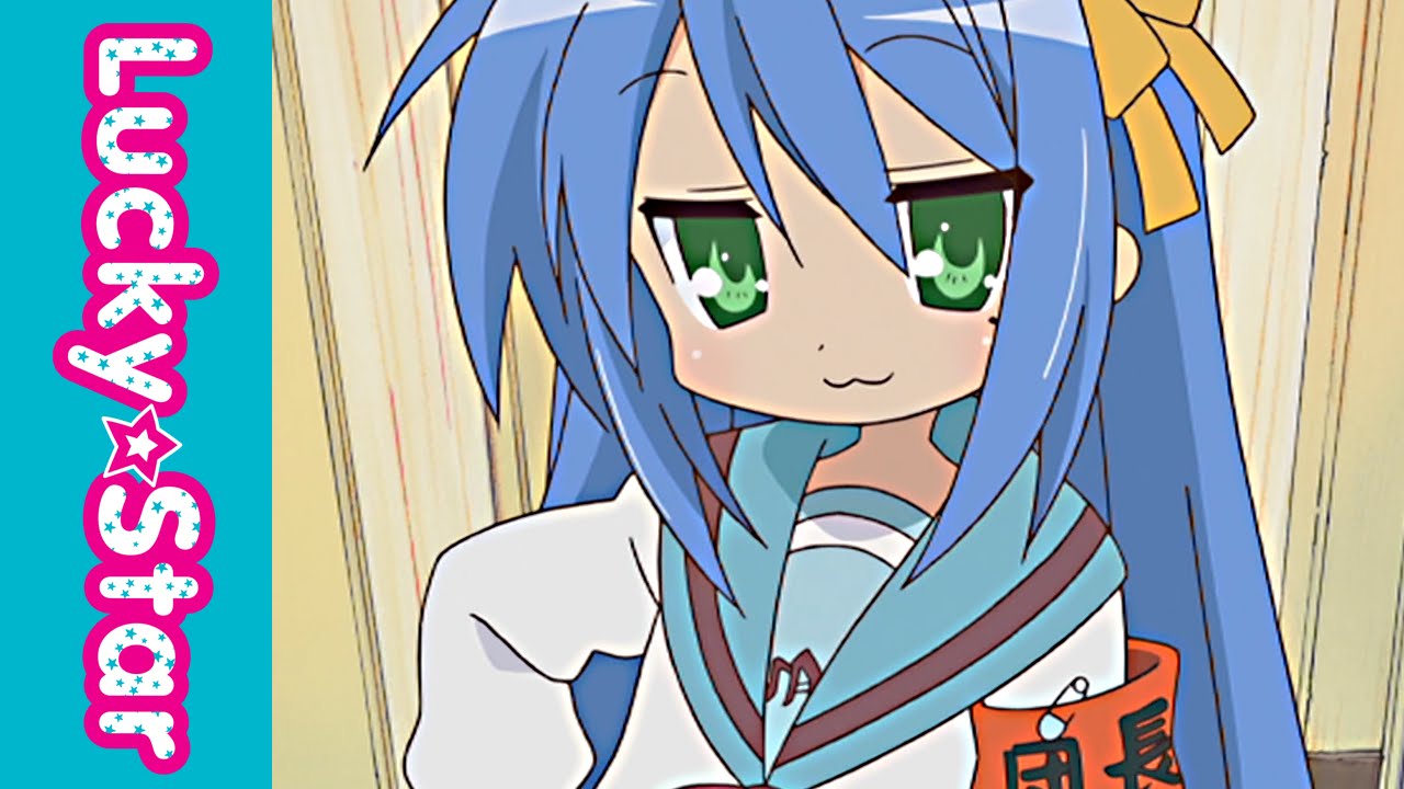 Lucky Star Official Clip Haruhi Cafe Youtube