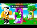 HO GIOCATO A NASCONDINO CON I PORTALI TROLL su MINECRAFT!