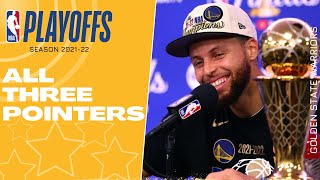 Stephen Curry ALL 91 Three-Pointers From 2021-22 NBA Playoffs | King of NBA