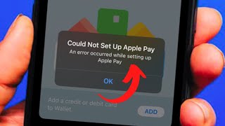 Could Not Set up Apple Pay / could not set up apple pay an error occurred while setting up apple pay