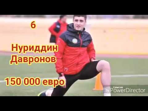 Топ 10 дорогих футболистов Таджикистана 🇹🇯