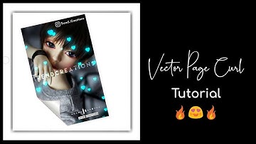 Vector Page Curl Trending WhatsApp Status Video Tutorial