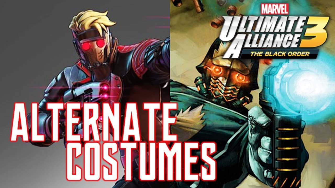 Costumes In Marvel Ultimate Alliance 3