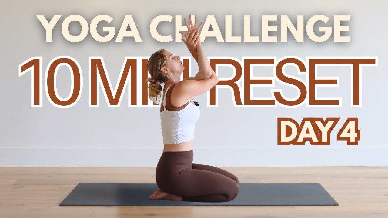 День 4 | 10 минут йоги для расслабления шеи и плеч | Новогодний йога-челлендж