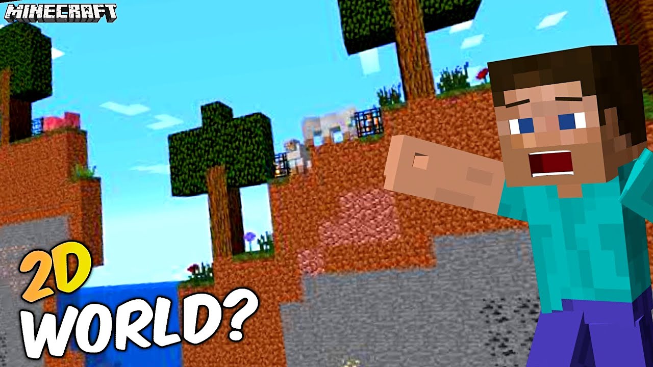 Minecraft but, It is a 2D World... | anshu bisht - YouTube