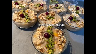 Aşure Tari̇fi̇, Bu Tari̇fle Aşure Yapamayan Kalmayacak Yemeyende Kalmayacak