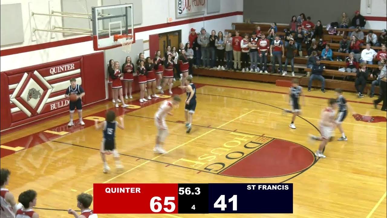 Quinter High School vs. St. Francis YouTube