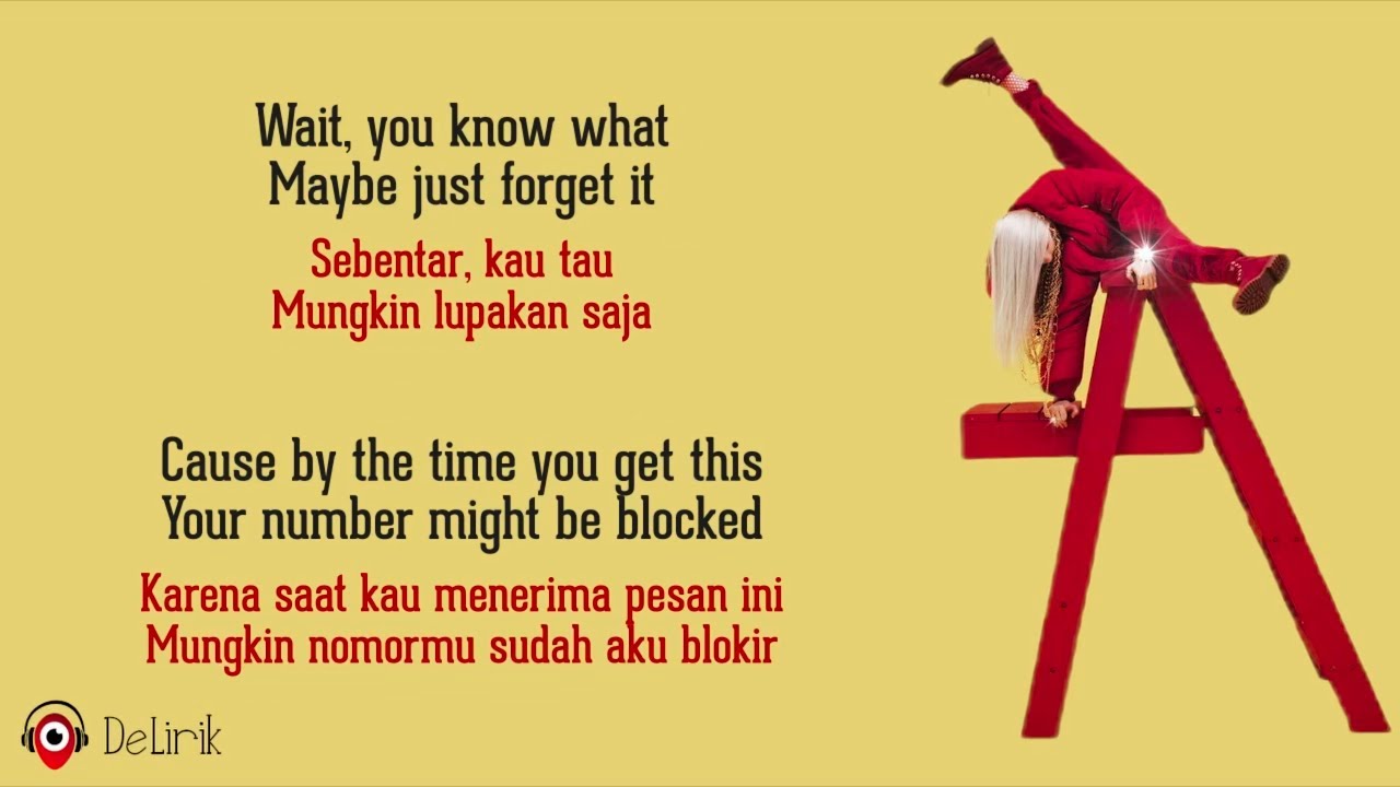 Party Favor Billie Eilish (Lirik Lagu Terjemahan) YouTube Music