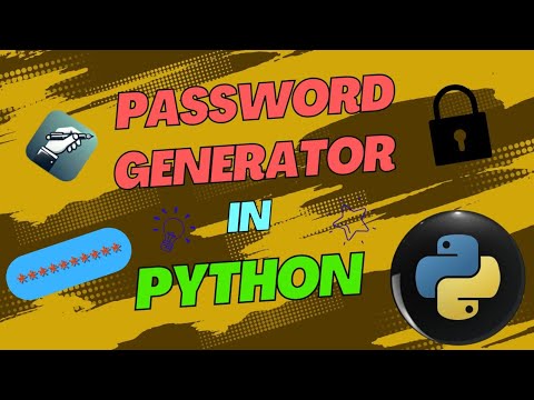 Password Generator in Python (Project Showcase Part 3)