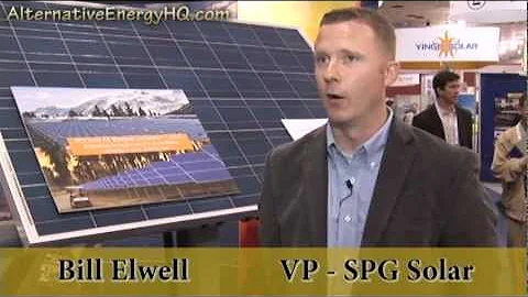 PV America SJ CA 2012 - SPG Solar - Bill Elwell