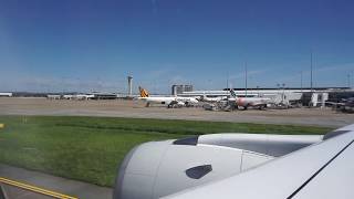 2019.04.09 China Airlines Ci-53 Tpe-Bne A350-900 Landing