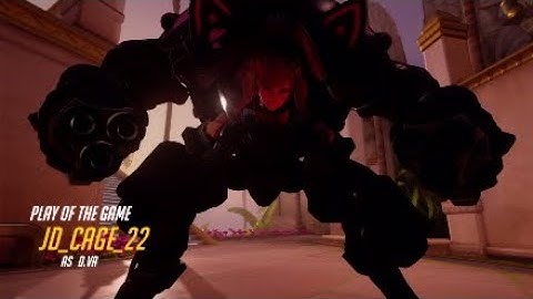 DVA Is Really Good For CTF! | Overwatch: Capture The Flag with Black Cat D.VA