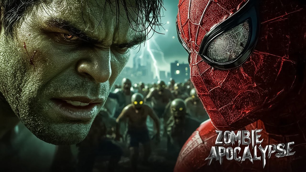 Hulk & Spiderman vs Zombie Apocalypse | New York ko Bachane Hulk aur Spider-Man ki Sabse Badi Ladai