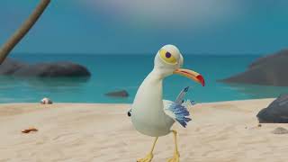3D ANIMATION Derpy Seagull