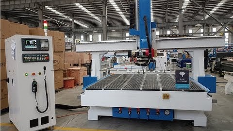 Blue Elephant ELE2020ATC 4axis machine working test video