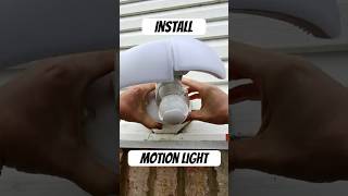 How to Install a LED Motion Sensor Flood Light – Quick &amp; Easy! (Home Depot Defiant)