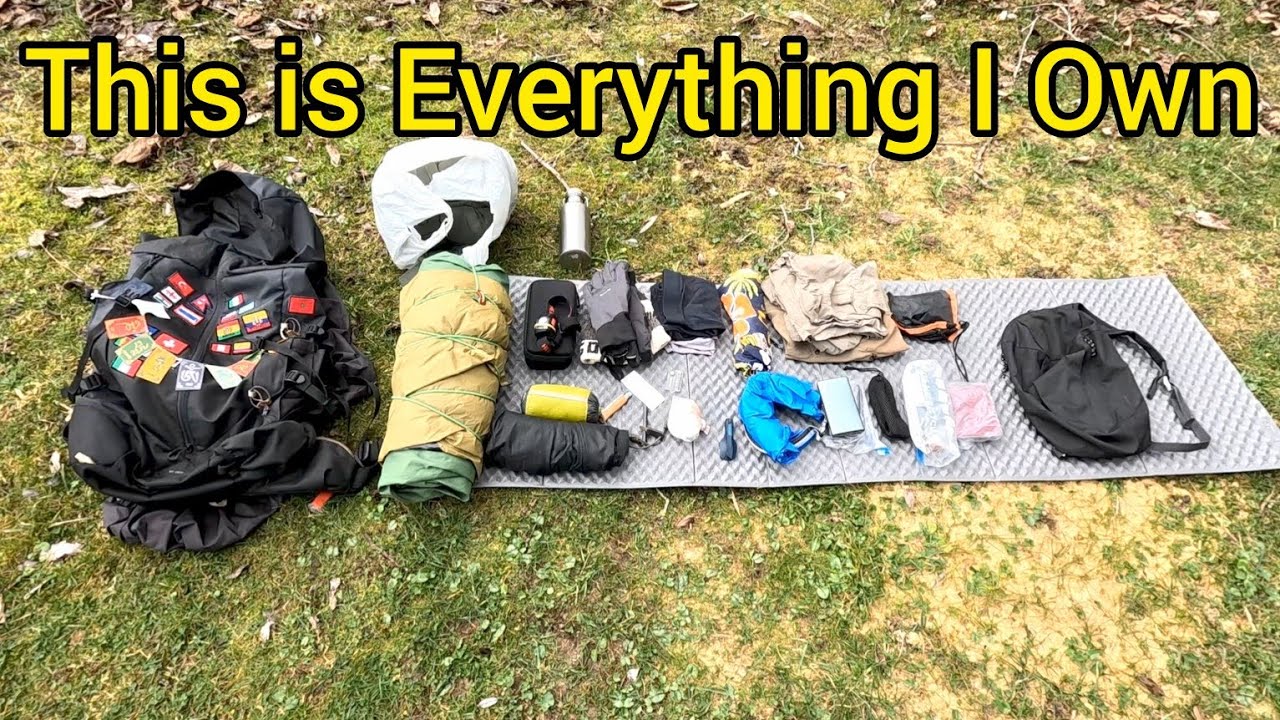 Всё, что у меня есть, помещается в рюкзак. Экстремальный минимализм.
