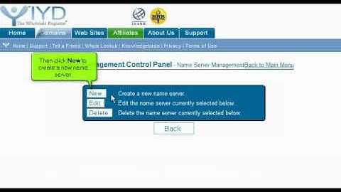 WebHosting Break Presents: How to Create a Private Nameserver at itsyourdomain.com