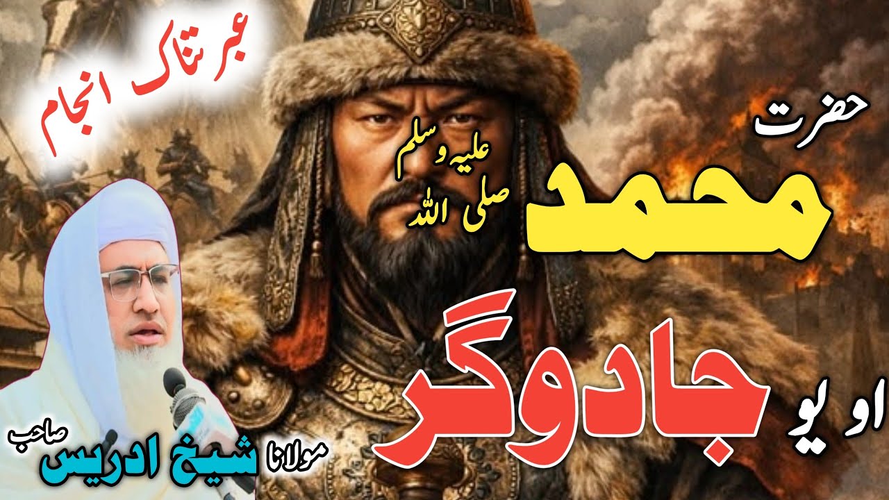 Poshto bayan / Molana Idrees Sab / Islamic videos / Islamic stories/نبی کریم ﷺ پر جادو کا واقعہ