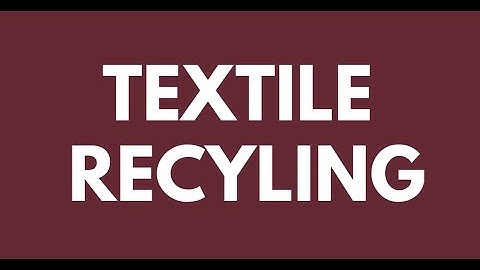 Textile Recycling Lines - MARGASA