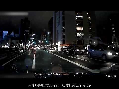 【よくいる】黄色信号でアクセルＯＮの車1