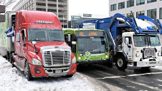 Les camions se font attendre à Québec