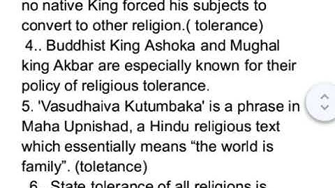 Are tolerance, assimilation and pluralism the key elements in the making of an Indian form of secula
