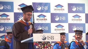 ISB Graduation Day | PGPMAX 2018 | PGP MFAB 2018 | PGPpro 2018 | Valedictory Speech