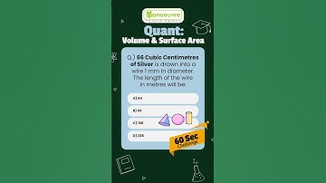 MAH MCA CET 2026 Mathematics Volume & Surface Area Question #mca